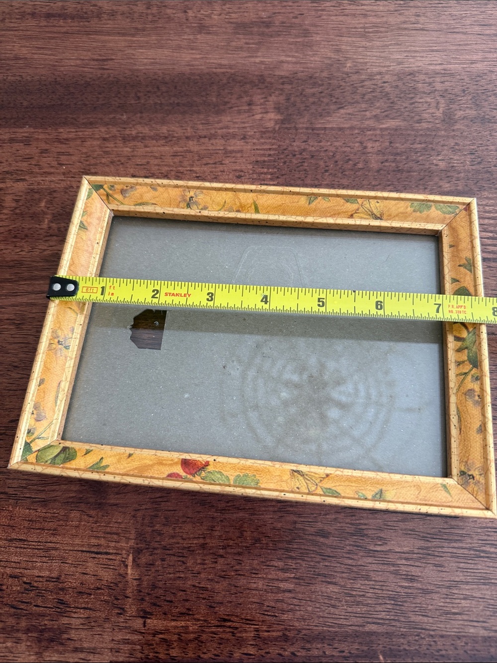 6x8 floral wood frame - Picture 8 of 10